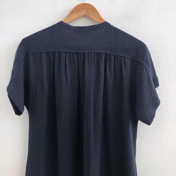 CALYPSO Short Sleeve 100% Silk Dress Size Small - Picture 3 of 9